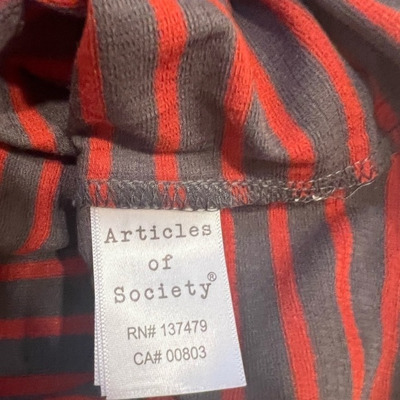 Article of Society stripped tank top size L - Picture 9 of 10